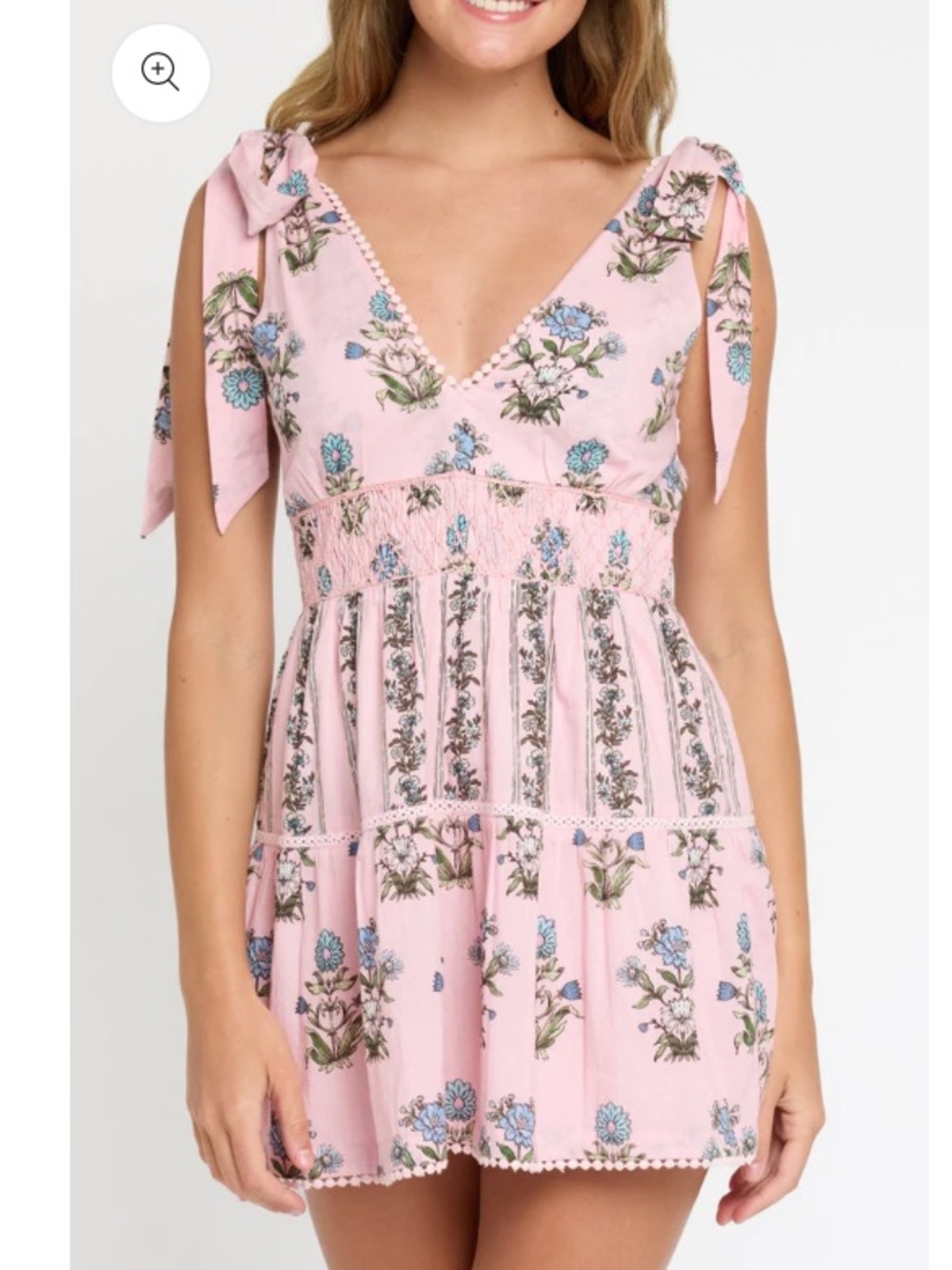 Hermoza - Jaclyn Mini Dress in A Moment In Time - Small